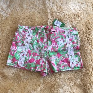 NWT Lilly Pulitzer Liza shorts in Forgot my Trunks